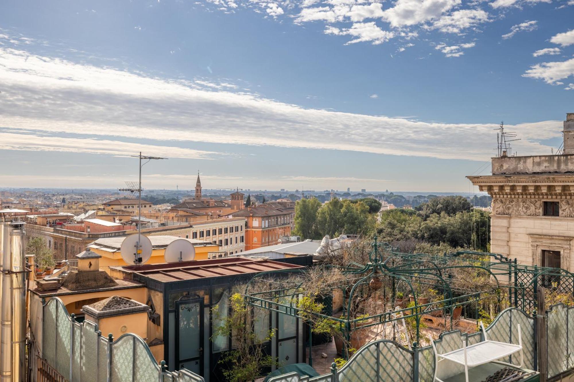 Apartamento Aria Penthouse & Garden Roma Exterior foto