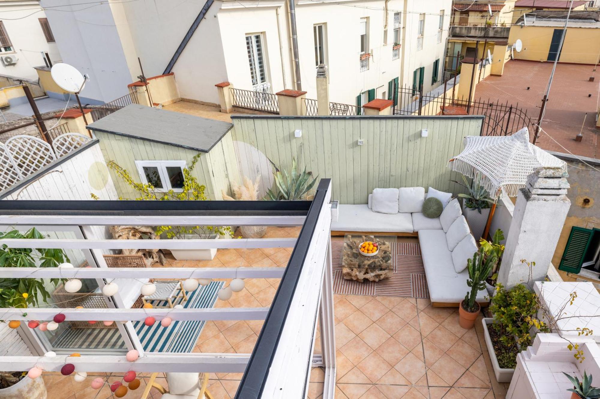 Apartamento Aria Penthouse & Garden Roma Exterior foto