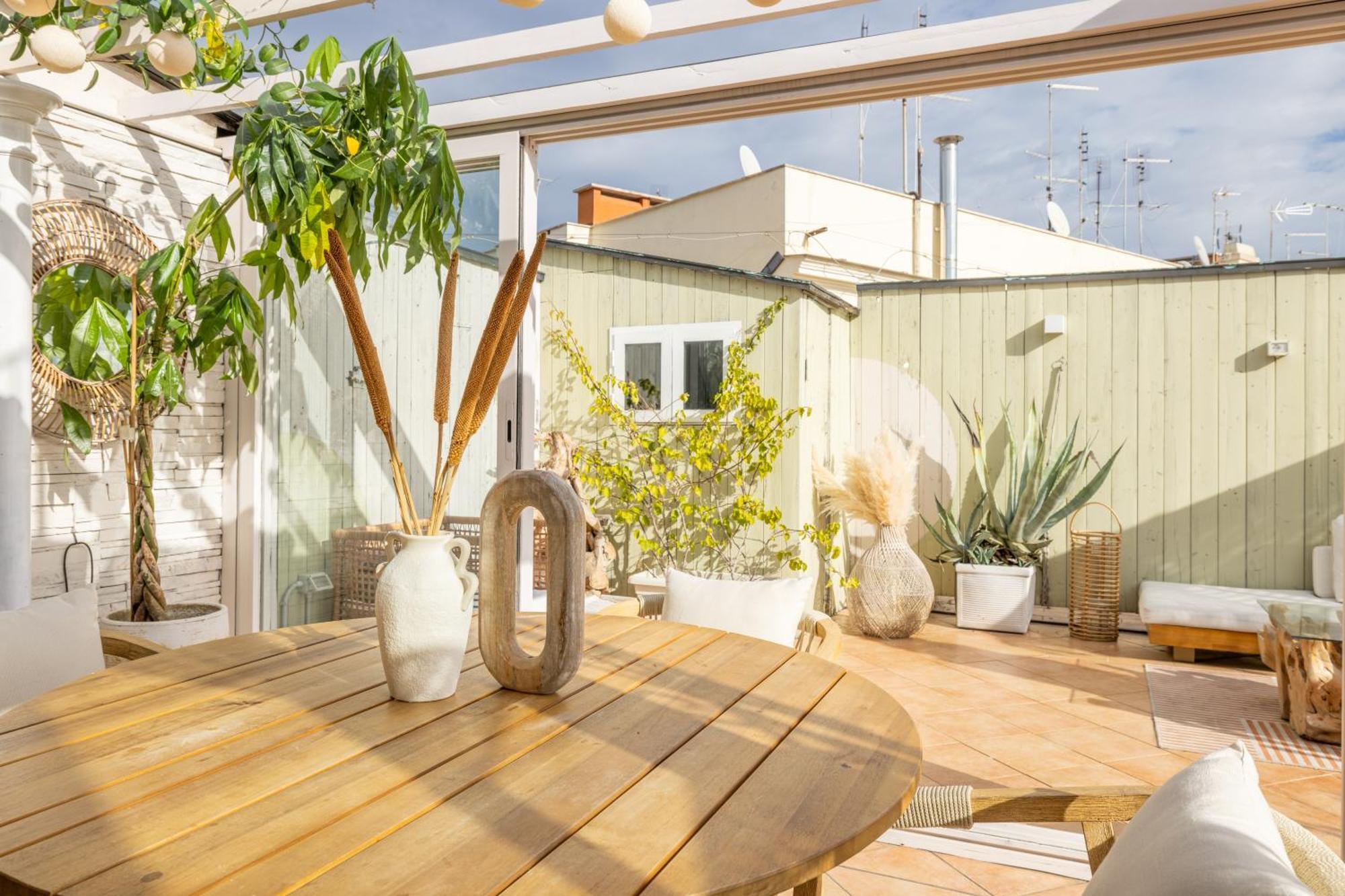Apartamento Aria Penthouse & Garden Roma Exterior foto