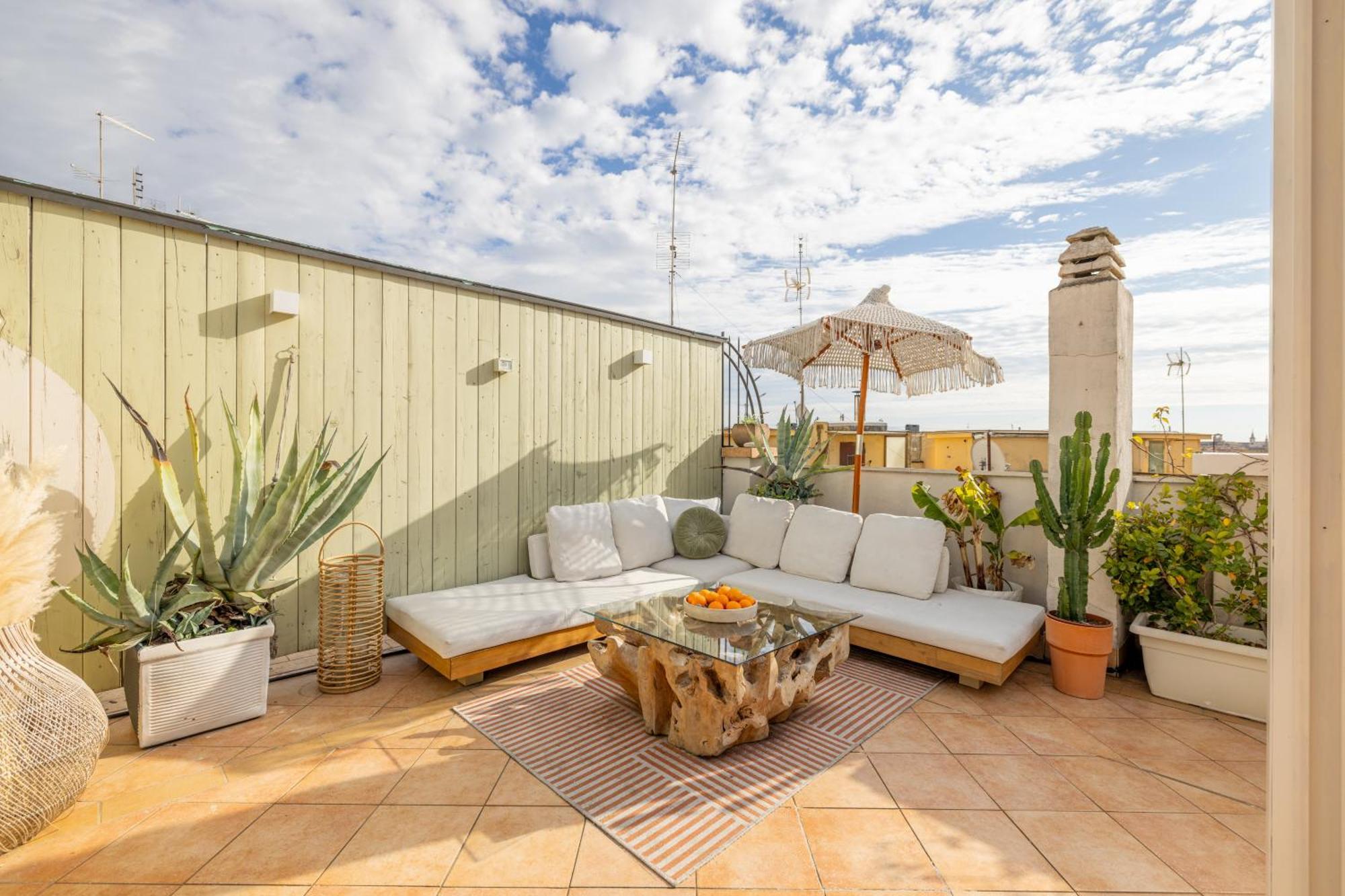 Apartamento Aria Penthouse & Garden Roma Exterior foto